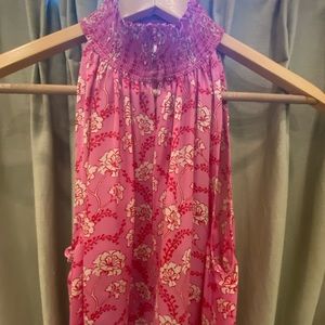 ALC blouse-pink floral -size sm/xsmall.